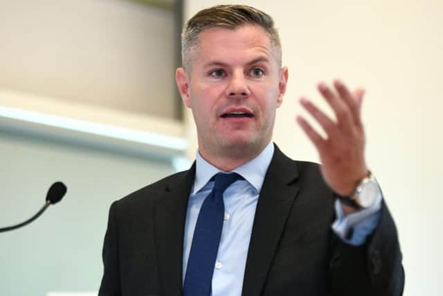 Economy Secretary Derek Mackay has told Scottish businesses support is available for the to prepare for Brexit impact. Picture: John Devlin