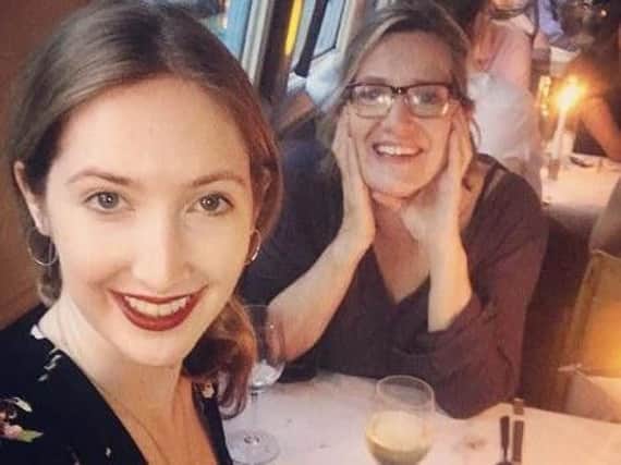 The broadcaster, 28, says she bought the genetic test to explore her family's history but recalls ' bursting into tears' when she was told she had a 60% genetic chance of developing the disease. Picture: Instagram