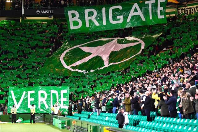 Celtic Park atmosphere praised by Lazio boss. Picture: SNS