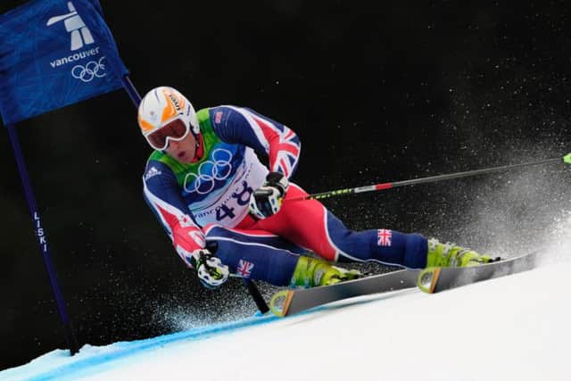 Par Equity partner Andrew Noble competed in the British Alpine Ski team in the 2010 Winter Olympics. Picture: Fabrice Coffrini