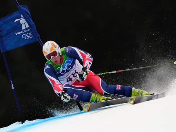 Par Equity partner Andrew Noble competed in the British Alpine Ski team in the 2010 Winter Olympics. Picture: Fabrice Coffrini