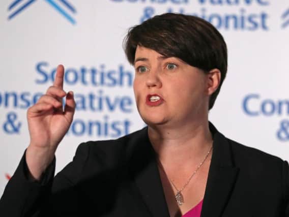 Ruth Davidson has been criticised over PR job