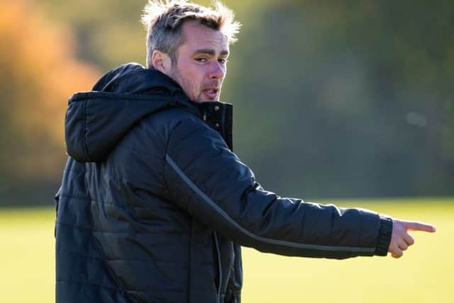 Robbie Stockdale thought Hibs were well on their way to a long-awaited victory when they went 2-0 up against Ross County on Saturday, but after being pegged back to 2-2, it was the lowest he has ever felt in football. Picture: SNS.