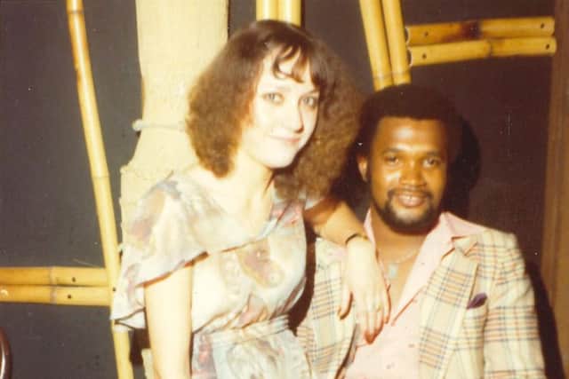 Maureen and Jeffrey during the Reggae Klub's heyday. PIC: Nicholas Daley.