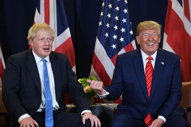 Boris Johnson has said the NHS is off the table in trade negotiations, but Donald Trump wants US drugs firms to sell to the NHS at higher prices.