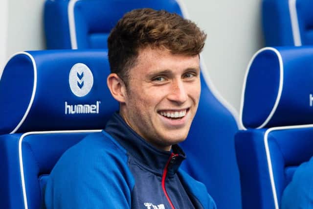 First-team aims: Rangers' Jamie Barjonas