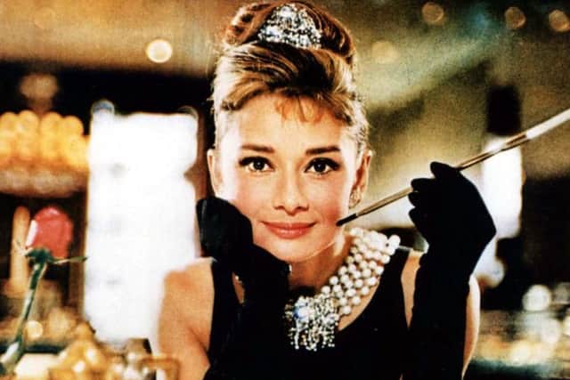 The jeweller starred in Audrey Hepburn classic Breakfast at Tiffanys. Picture: Ronald Grant Archive.