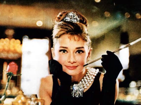 The jeweller starred in Audrey Hepburn classic Breakfast at Tiffanys. Picture: Ronald Grant Archive.