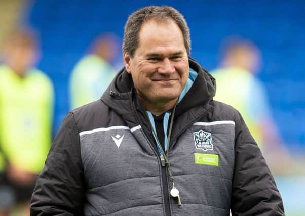 Glasgow Warriors head coach Dave Rennie has said he will see out his contract until the end of the season. Picture: Ross MacDonald/SNS