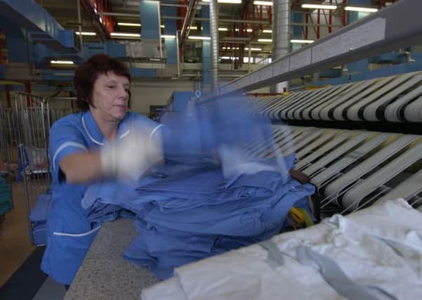 Hundreds of jobs at NHS laundries are under threat. Picture: JPIMedia
