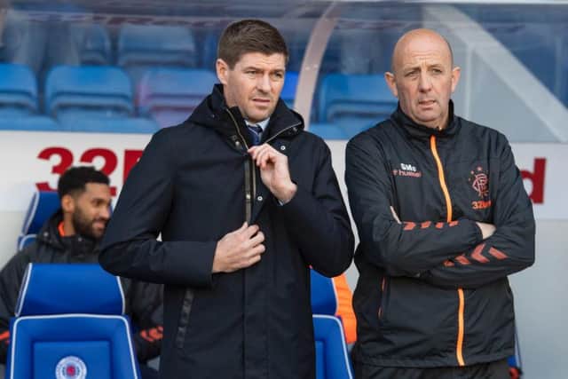 Steven Gerrard and Gary McAllister have a few injury doubts for Wednesday's trip to Ross County