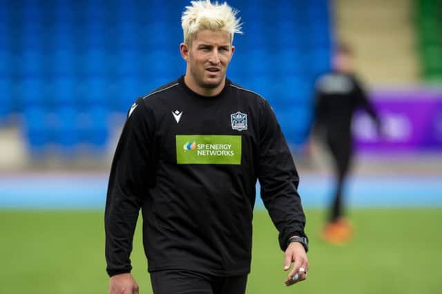 Glasgow Warriors winger DTH van Der Merwe has now retired from international rugby. Picture: Ross MacDonald/SNS/SRU