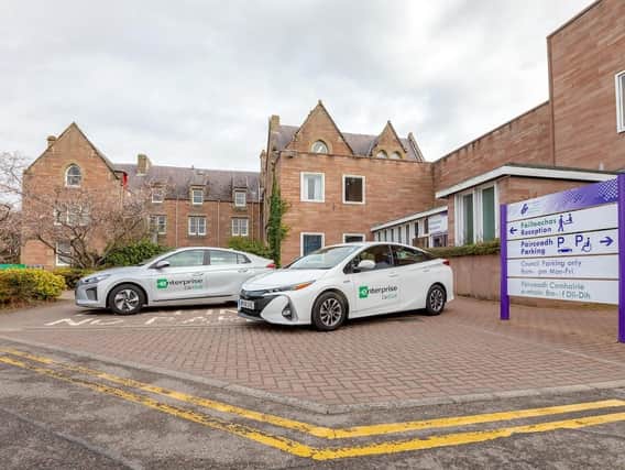 Council staff use car-sharing club vehicles for work trips rather than their own. Picture: Enterprise Car Club