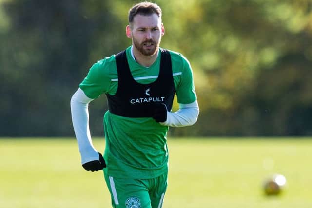 Hibs winger Martin Boyle is close to making a comeback having been sidelined since July. Picture: SNS.