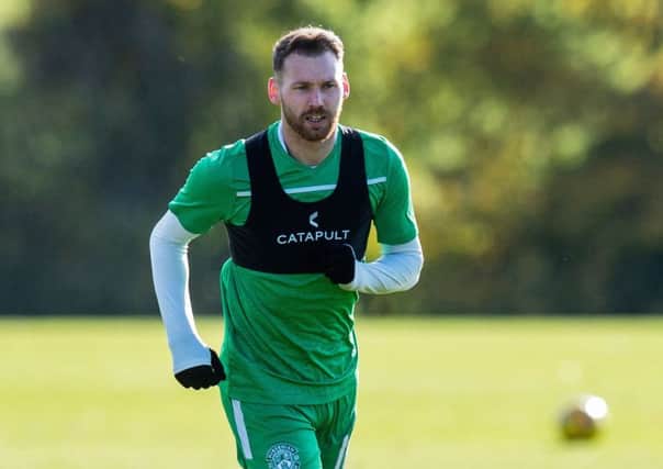 Hibs winger Martin Boyle is close to making a comeback having been sidelined since July. Picture: SNS.
