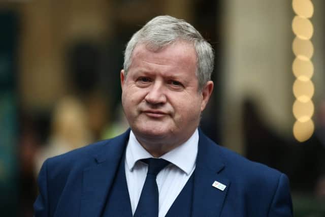 SNP Westminster Leader Ian Blackford insisted that Scotland's right to 'determine its own future' will drive the party's election. Picture: John Devlin