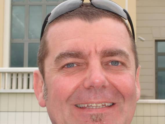 Helicopter pilot David Traill