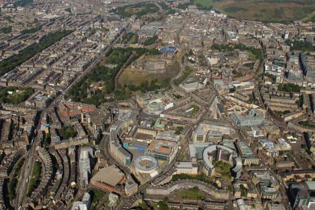 The commercial property market in Scotland's largest cities, such as Edinburgh, above, has historically followed a cyclical pattern of highs and lows. Picture: Contributed