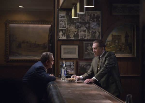 Joe Pesci and Robert De Niro in The Irishman
