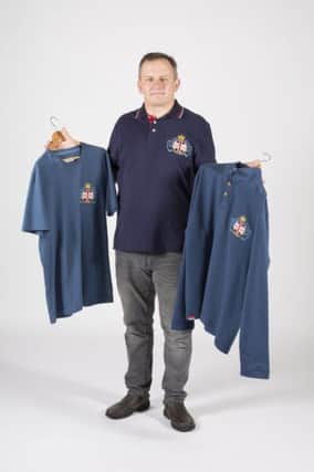 West Lothian veteran has designs on Help for Heroes

A West Lothian veteran has used his design skills to raise funds for Help for Heroes, the charity which has helped his recovery, to support other wounded and sick veterans and their families. 
Former army musician Gus McLean of Bathgate served with the Royal Scots infantry for three years, including tours of Germany, Northern Ireland, Iraq and Cyprus, before transferring to the Corps of Army Music where he played the flute. He took the decision to leave the army in 1996 for a career change to welding, which he did for many years before the impact of his army years saw him suffer a breakdown.
Having been diagnosed with PTSD, Gus found Help for Heroes in 2014 and regular visits to his nearest H4H Recovery Centre, Phoenix House in Catterick Garrison, North Yorkshire, saw him try lots of activities - from archery to yoga  in a bid to find one that worked for him in preventing his moods from fluctuating so dramatically. 
Eventually Gus discovered a love for doi