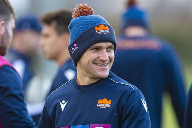 New Zealander Simon Hickey believes Edinburghs more ambitious attack is reaping dividends. Picture: Ross MacDonald/SNS