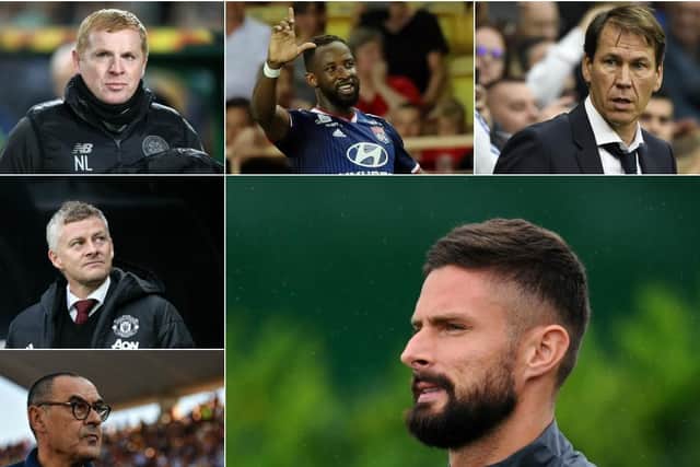 Olivier Giroud is wanted by Lyon with Moussa Dembele a target for Juventus and Man United - which could benefit Celtic
