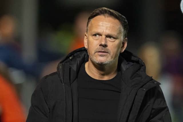Glasgow City head coach Scott Booth wants his players to be completely switched on from the start against Brondby. Picture: Mark Scates/SNS