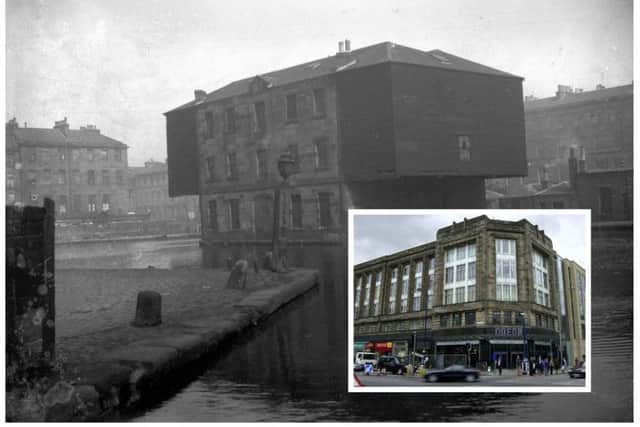 Port Hopetoun canal basin occupied a huge area of Edinburgh city centre for 100 years. Picture: Francis M Chrystal collection/JPIMedia