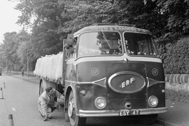 A young Sean drove delivery lorries around Scotland for a spell upon leaving the navy.