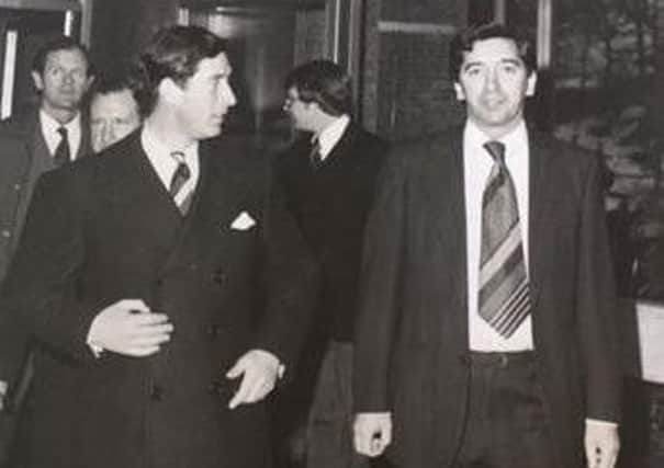 John Furlong with Prince Charles