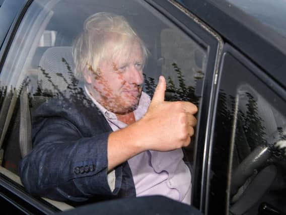 Prime Minister Boris Johnson gives a thumbs up (Picture: Getty)