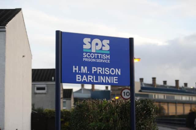 Three of the dead men were at the country's largest jail, Barlinnie in Glasgow. Picture: John Devlin