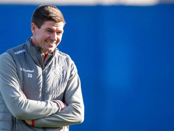 Injury boost: Steven Gerrard could have a key player fit to face Hearts on Sunday