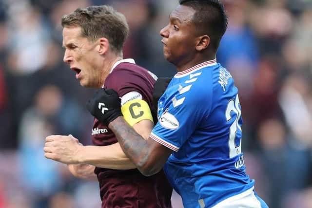 Rangers and Hearts drew one-all when they met in October (Getty Images)