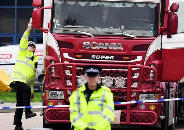 The bodies were found in a lorry. Picture: Getty