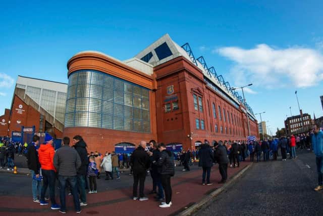 Rangers financial results show increased losses and a higher turnover. Picture: SNS