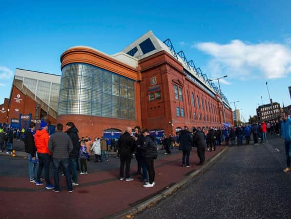 Rangers financial results show increased losses and a higher turnover. Picture: SNS