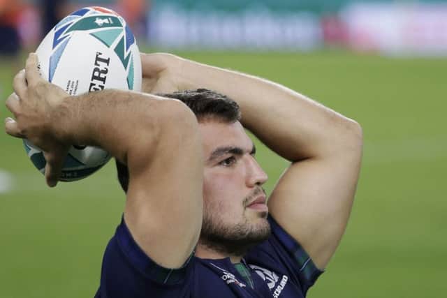 Stuart McInally is to be given an extended break after his World Cup exertions. Picture: Aaron Favila/AP