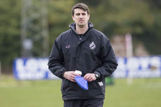 Ayr head coach Peter Murchie. Picture: SNS.