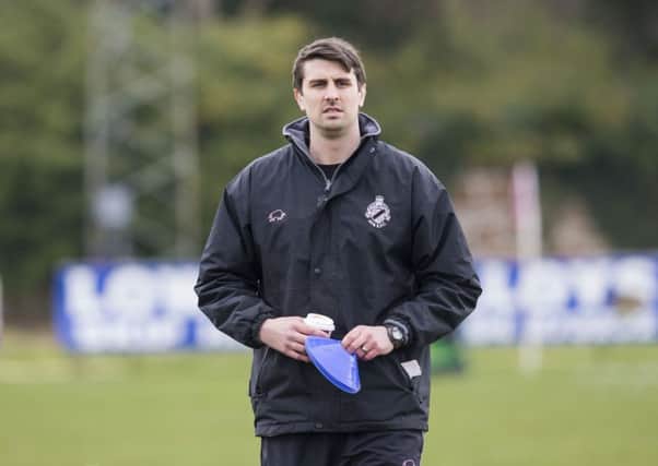 Ayr head coach Peter Murchie. Picture: SNS.