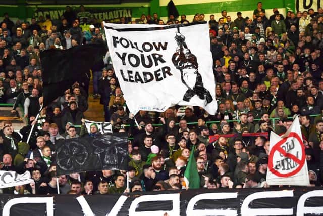 Celtic's fans will face a clash of cultured when they encounter Lazio's Ultras in Rome this week. Picture: SNS.