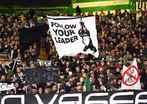 Celtic's fans will face a clash of cultured when they encounter Lazio's Ultras in Rome this week. Picture: SNS.