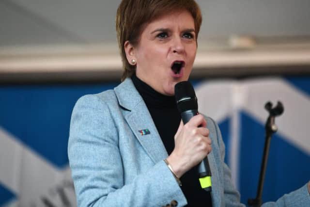 In 2017, it was reported that Nicola Sturgeons government made sensitive spending announcements in key election battlegrounds during an election campaign. Picture: John Devlin