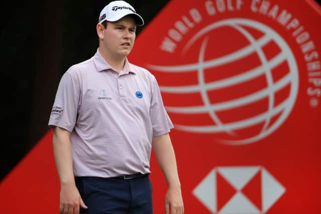 Bob MacIntyre closed with a 67, signing off with an eagle, to finish joint-17th on his World Golf Championship debut. Picture: Getty Images