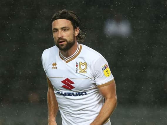 Russell Martin in action for MK Dons. The former Rangers loanee has been named the club's new manager