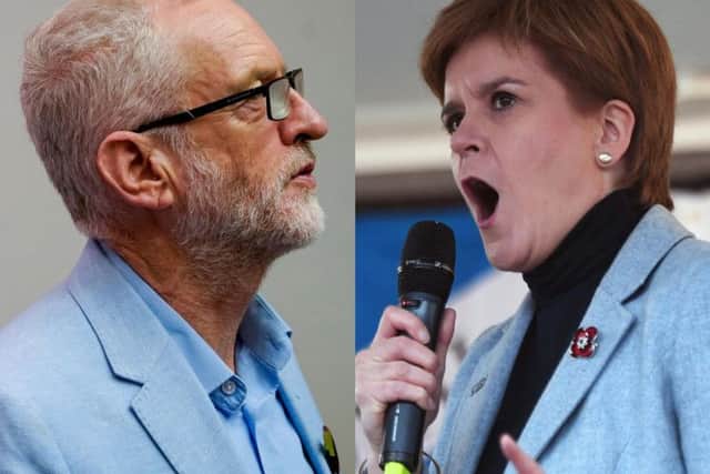 The SNP leader has said she isconfident that Labour will agree to allow a referendumon her timetable ifJeremy Corbynenters Downing Street after 12 December. Pictures: Getty Images/ John Devlin