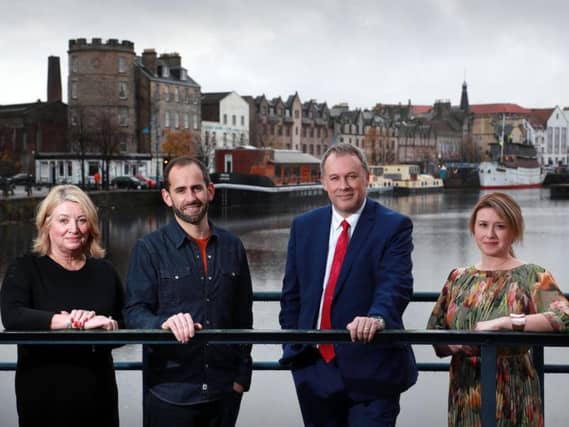 Brenda Vannan, Callum Murray, Bruce Farquhar and Laura Bosworth. Picture: Stewart Attwood