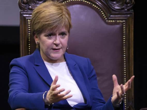Nicola Sturgeon says the NHS would be on the table in trade talks