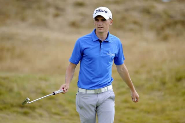Sam Lockes European Tour results have not lived up to expectation but he feels he has improved. Picture: Michael Gillen