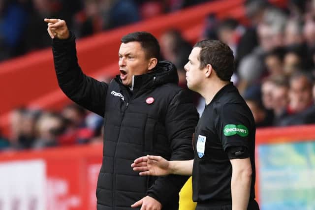 Paul Heckingbottom was relieved of his duties following a poor Premiership campaign in which Hibs have won only one game all season. Picture: SNS.